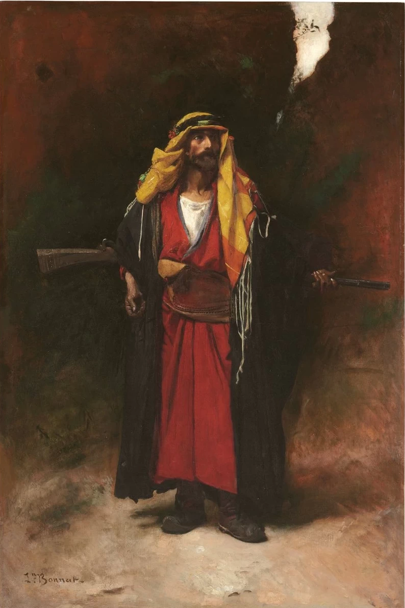 Léon Bonnat - 112, Una guardia araba